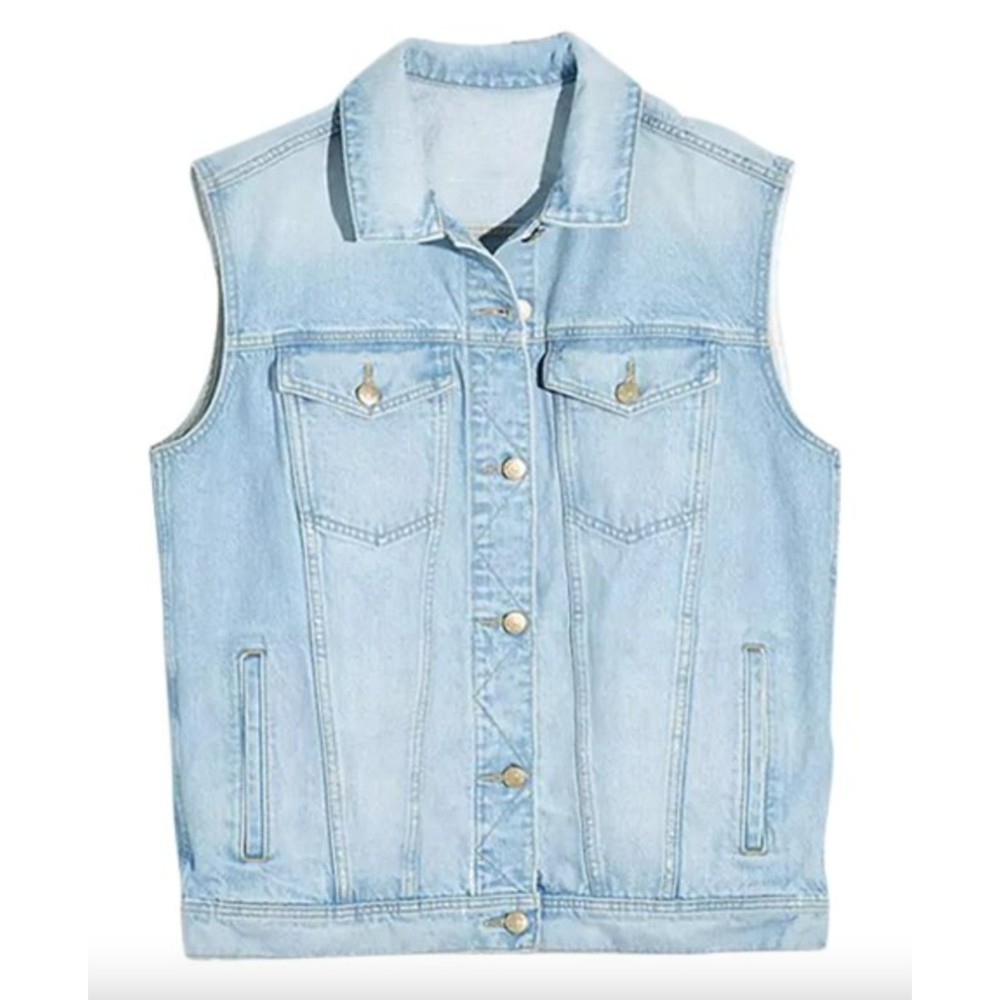 Madewell Denim Vest, Women XXL, NWT